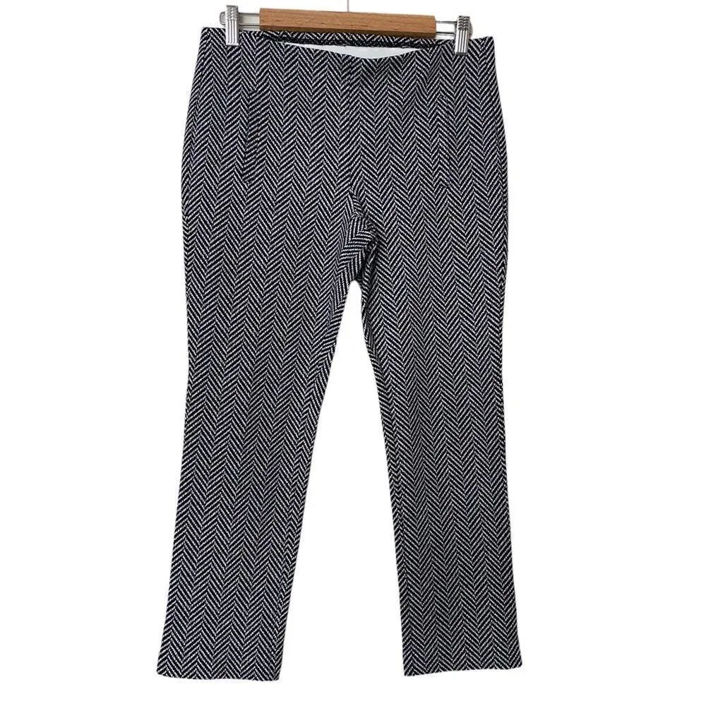 Chicos herringbone crop leggings 